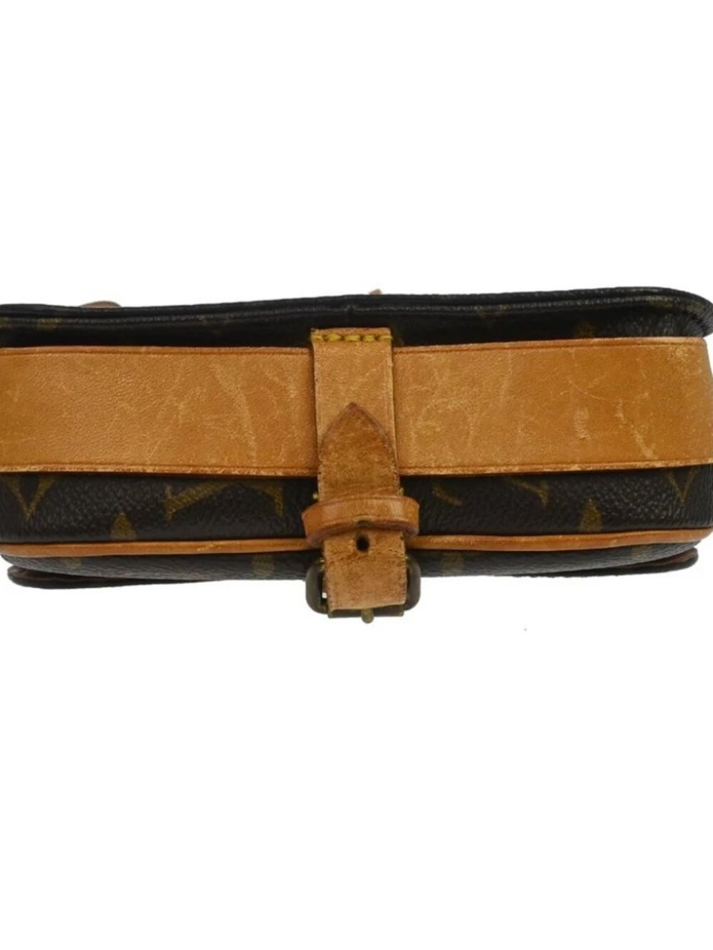 LOUIS VUITTON CARTOUCHIERE PM SHOULDER BAG MONOGRAM - Picture 4 of 12